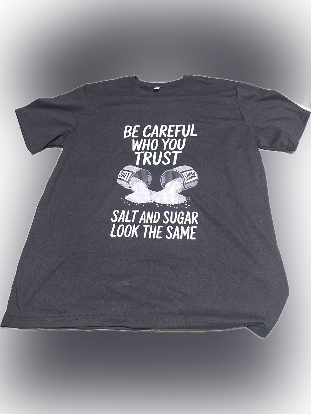 Mens XL Be Careful Tee